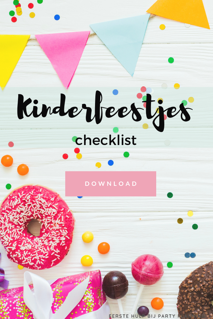 Kinderfeestje checklist (1)