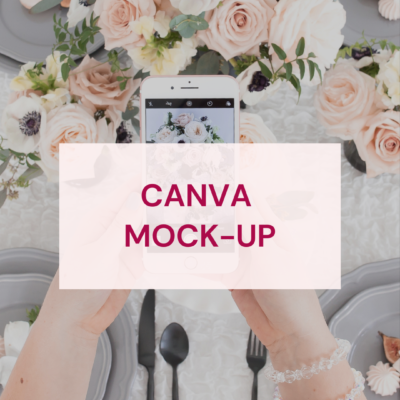 Mock-up maken in Canva